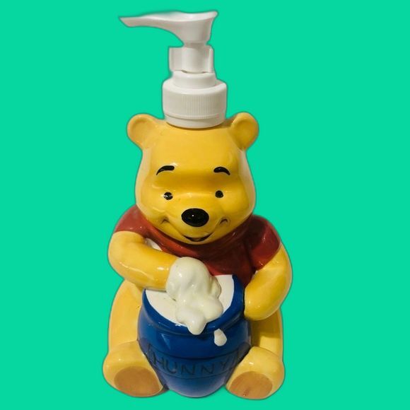 Disney Other - Winnie the Pooh ,Pooh and Friends ,Hand painted Ceramic Lotion Dispenser, unused